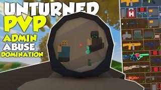 Unturned - Dominating The Worst Admin Abused Server (PvP Survival)