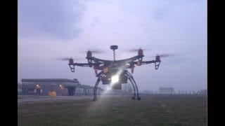 Xaircraft Stella gimbal test video DJI F550 Gopro hero 3+ RAW