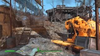 FALLOUT 4 1080p60 Задание "Федеральный продовольственный склад: перебить рейдеров"