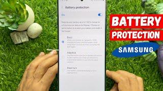 Enable Battery Protection Feature in Samsung Galaxy One UI 6.1