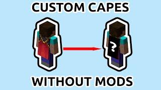 Minecraft Speedrunning Tutorial: Custom Capes without Mods [read desc.]