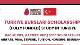 TURKEY GOVERNMENT SCHOLARSHIP 2025 IS NOW OPEN, APPLY NOW‼️