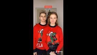 Mary lvk и Артем M&A в Tik Tok.Новогодняя версия.