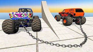 Monster Trucks Crashes MONSTER JAM MADNESS - Grave Digger, Bigfoot, El Toro Loco, Max-D, Megalodon