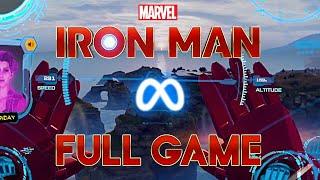 Iron Man VR - Full Playthrough with Commentary, Meta Quest