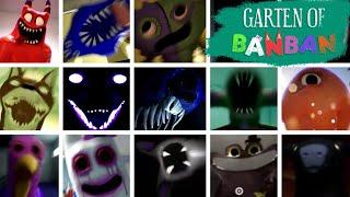 Garten Of Banban 1 2 3 4 & 6 - ALL JUMPSCARES