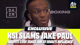 "Jake Paul RUINED it…” KSI predicts Dillon Danis fight and reveals contract details