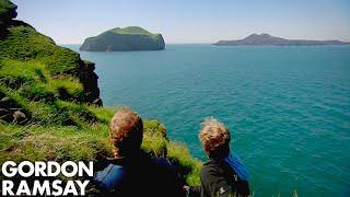 Gordon Ramsay Learns How To Hunt Puffins | Gordon Ramsay