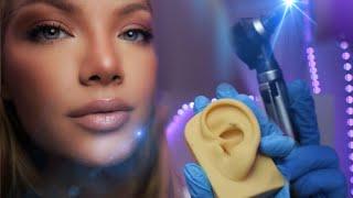 ASMR Ear Exam Deep Inside Your Ears: Otoscope Inspection, Ear Cleaning, Hearing Test *Mouth Sounds*