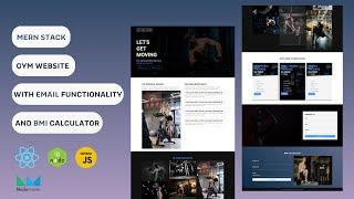 MERN Stack Project | Build a Full Stack GYM Application with React, Node, MongoDB, Express