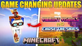 Happy Ghast + Vibrant Visuals Changes EVERYTHING | Minecraft Chase The Skies Summer Drop 2025
