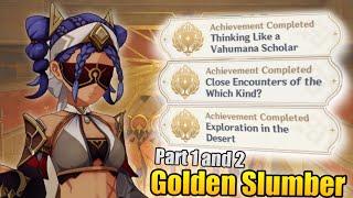 Most important World Quest Golden Slumber Part 1&2 Complete Guide - Genshin 3.1