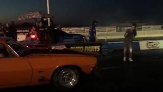 Voodoo Mustang Vs Disruptive Rides Camaro in the North vs South Shootout CMI 7-1-17