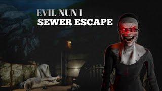 EVIL NUN SEWER ESCAPE | ZR Gaming Channel