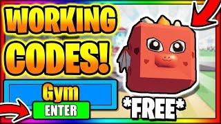 *ALL* NEW SECRET OP WORKING CODES! Roblox Gym Realms