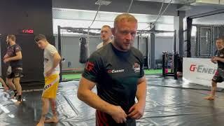 Подготовка к бою Александра Шлеменко и спортсменов STORM Shlemenko Fight Team