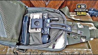 Сумка на каждый день М-ТАС SLING PISTOL BAG ELITE HEX MULTICAM/EDC Bag