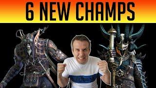 6 NEW RAID CHAMPS! 2 LOOK INSANE! #test server | Raid: Shadow Legends