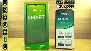 Infinix Smart 5 Unboxing | 3GB\64GB | 5000mah battery | 10W Fast Charging | in Hindi/Urdu