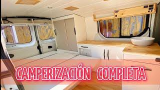 CAMPERIZAR FURGONETA Opel vivaro Renault trafic camper proceso VAN CONVERSION #camper  #vanlife