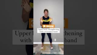 QUICK upper body resistance band workout