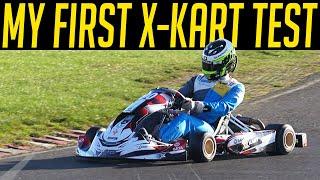 Driving an X Kart (ft. @EHRacing)