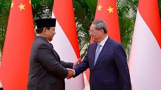 Pertemuan Bilateral Presiden Prabowo dengan PM RRT Li Qiang, Beijing, 9 November 2024