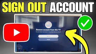 How To Sign Out Of YouTube Account on TV