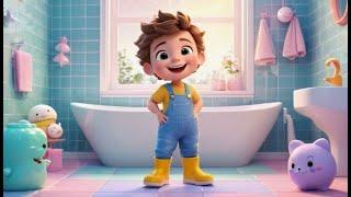 Brush Your Teeth With Baby Bear | Fun Toddler Dental Care Song | Engaging Nursery Rhyme for Kids