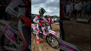 LOTTE VAN DRUNEN vs The Best #MX2 Riders in The World in LOMMEL!