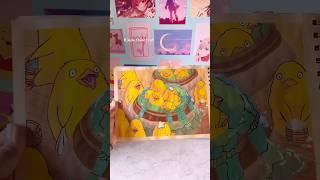 Wait for it️️#shorts #painting #art #ashortaday #acrylic #drawing #trend #anime  #beginner #easy