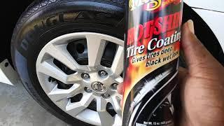 Meguiar's hot shine tire coating the best way to apply