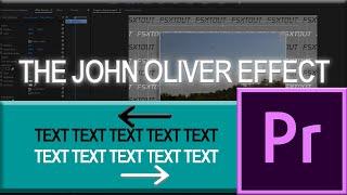 Animated Step and Repeat (John Oliver Background Effect) Premiere Pro Tutorial