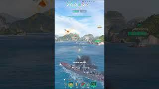 HELLO N CAROLINA ;-) #worldofwarships #wows #worldofwarshipsgameplay #shorts