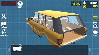 Retro garage car mechanic simulator #cars #mechanic #fyp ￼