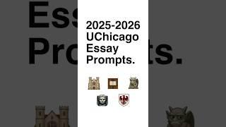 2025-26 Essay Prompt Video