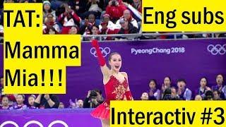 Интерактив №3: Alina ZAGITOVA - FP, OG 2018 (TAT) [Eng subs]