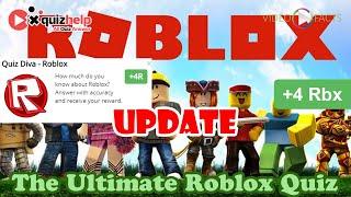 The Ultimate Roblox Quiz Answers | +4 Robux | Quiz Diva