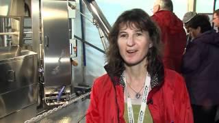 The DeLaval VMS Milking Robot on display at Dairy Innovation Day 2012