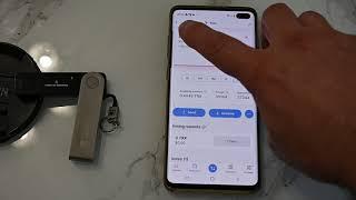 Ledger Nano X - стейкинг Tron TRX Часть 3