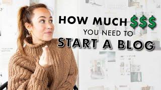 How Much Money You Need to Start a Blog    | Blogging Tips From a 6-Figure Blogger | By Sophia Lee