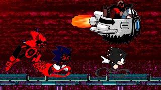 FNF Sonic EXE 3.0 Sasha EXE Demon song: Prey Sonic Demon, Metal Demon and Dr.Eggman vs Danil