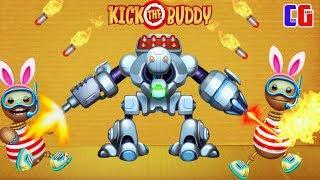 АНТИСТРЕСС ПРОТИВ РОБОТА! Уничтожь любым способом - Kick the Buddy