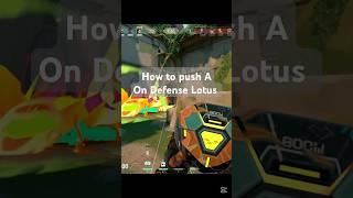 Raze A Site Push - Lotus Defense Tips  #valorant #gaming #valorantclips