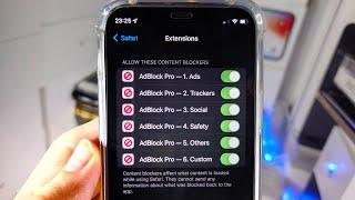 ANY iPhone How To Block Ads in Safari app!