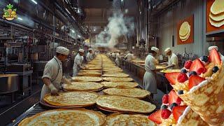 How Crepes Are Made in Factory - Crepes Production Line