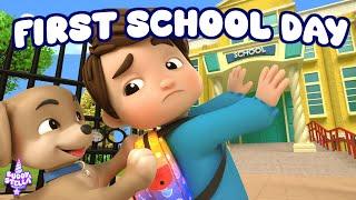 Kids Song First day of school - Buddy and Ben - First school day | Buddy and Stella - Nursery Rhymes