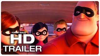 INCREDIBLES 2 All Movie Clips + Trailer (2018)