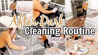 AFTER DARK CLEAN WITH ME 2020  // RELAXING NIGHT TIME CLEANING ROUTINE  //  CLEANING MOTIVATION