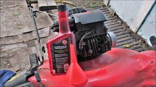 Soak Piston & Cylinder In Lawn Mower Engine with Marvel Mystery Oil